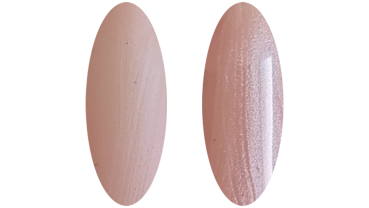 487 Blush Glitter Soak off Gel Polish 15ml
